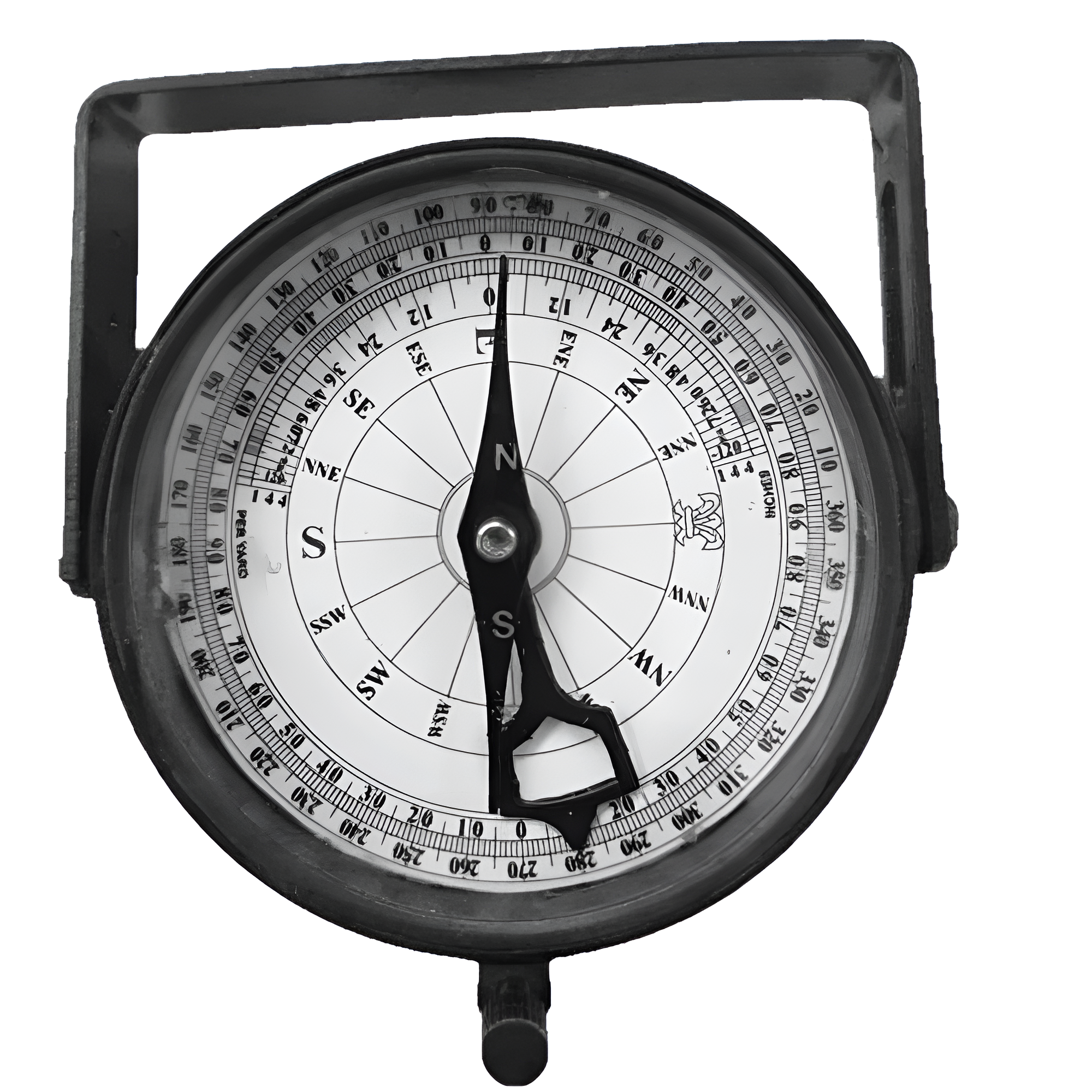Brass Clinometer Compass